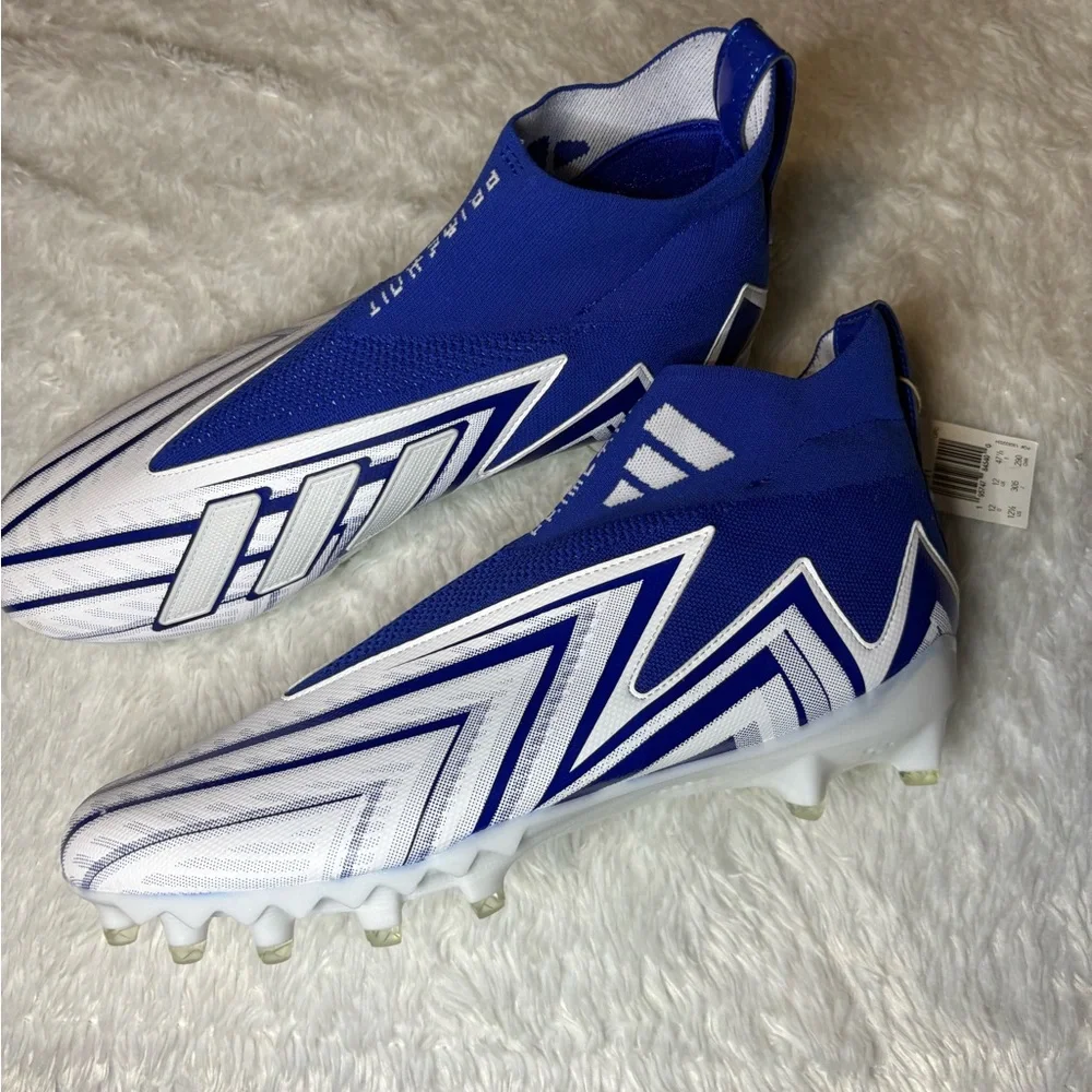 Adidas Freak Ultra 23 Inline Mens Size 12.5 Royal Blue Football Cleats GW4171